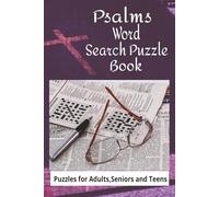 Psalms Word Search Puzzle Book: Word Searches: Easy to Read About Psalms,prayer,Worship,God and more[6x9 inch Paperback Book has 55 Puzzles,55 ... Times (Faith-Based Word Search Puzzle Series)