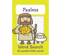 Psalms Word Search Puzzle Book: Word Searches with Easy to Read Print about Psalms, Bible Verses, God and More | 6x9 inches, 110 pages | 50+ Puzzles, ... … Gift for Vacations, Holidays and Free Times