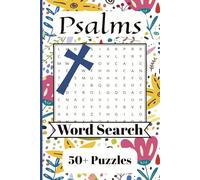 Psalms Word Search Puzzle Book: Word Searches with Easy to Read Print about Psalms, Psalm Verses, Bible Verses and More // 6x9 inches, 110 pages // ... for Vacations, Holidays and Free Times
