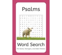 Psalms Word Search Puzzle Book: Word Searches with Easy to Read Print about Psalms, Psalms of Worship, Psalms of Praise and More /6x9 Inches, 110 ... for Vacations, Holidays, and Free Times