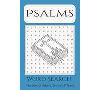 Psalms Word Search Puzzle Book: Word searches with Easy to Read Print about Psalms, Scriptures, and Holy Bible and more | 6x9, 110 pages | 50+ puzzles…. Gifts for Vacations, Holidays and Free Times