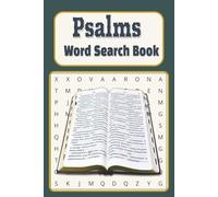 Psalms Word Search Puzzle Book: Word Searches with Easy-to-Read Print | Inspired by Psalms & Bible Words | 6x9, 110 Pages | 50+ Puzzles | Great for ... Gift for Holidays & Relaxing Free Time