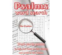 Psalms Word Search: Word search puzzles with easy to read print from the Psalms in the Old Testament | 6x9 inches, 113 pages | 50+ puzzles … gift for Bible students, holidays, and free time