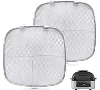 Psasrm Protector contra Salpicaduras para Ninja Foodi AG301 Piezas de Repuesto para Parrilla, Acero Inoxidable 18/8, Plata