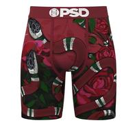 PSD Boxer King Snake 7" de Entrepierna| Bolsa de Micromesh| Costuras Planas Duraderas| Cinturilla de Microfibra| 88% Poliéster y 12% Elastano (FR/ES, Letras, M, Regular, Regular, King Snake)