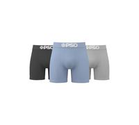 PSD Calzoncillo boxer '5I3PK' azul claro / gris / negro / blanco XXL azul claro / gris / negro / blanco