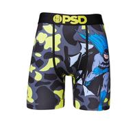 PSD Calzoncillos tipo bóxer estampados para hombre, entrepierna de 18 cm, transpirable, con soporte y tela que absorbe la humedad, X-Large