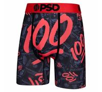 PSD Calzoncillos tipo bóxer para hombre, entrepierna de 7 pulgadas, transpirable y de apoyo, con tela que absorbe la humedad, Los 100, X-Large