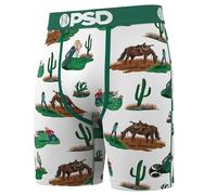 PSD Hooey Cowboy - Calzoncillos tipo bóxer de golf para hombre, multicolor, talla S