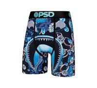 PSD Calzoncillos tipo bóxer estampados para hombre, entrepierna de 7 pulgadas, transpirable y de apoyo, con tela que absorbe la humedad, Wf Merchant, Medium