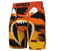 PSD Warface - Calzoncillos tipo bóxer para hombre, entrepierna de 7 pulgadas, transpirable y de apoyo, con tela que absorbe la humedad, Wf Blaze, X-Large