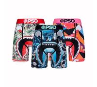 PSD Wf Reckless Calzoncillos tipo bóxer para hombre, paquete de 3, multicolor, S, Multi | Wf Reckless 3pk, Small