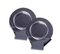 PSDFJAD ZHGUIMING 1-10 Uds. Soporte de exhibición de Pulsera de joyería Transparente, Estante Organizador de Brazalete, Soporte de exhibición de Collar de Pulsera de acrílico Transparente(2pcs)