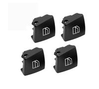 PSDFJAD ZHGUIMING 4 unids/set tapa de la cubierta del botón del interruptor de la ventana for W204 g-klasse W463 GLS X166 W212 S204 Accesorios