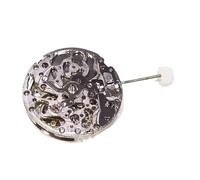 PSDFJAD ZHGUIMING Accesorios for Reloj, Nuevo Movimiento de Reloj mecánico automático con Esqueleto de Tres Pines, Movimiento Plateado for 8N24