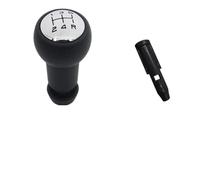 PSDFJAD ZHGUIMING Adaptador de palanca de cambios de 5 velocidades for 206 CC Hatchback Saloon SW 207 2009-2012 2403CN Accesorios(1Pc Knob AND adapter)
