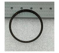 PSDFJAD ZHGUIMING Adecuado for la Caja del Reloj SKX007/62MAS/Titanio General/modificación del Anillo de Sombra Interior de Lata de atún(Schwarz)