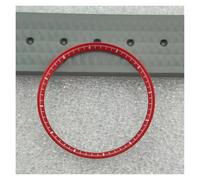 PSDFJAD ZHGUIMING Adecuado for la Caja del Reloj SKX007/62MAS/Titanio General/modificación del Anillo de Sombra Interior de Lata de atún(Red)
