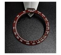 PSDFJAD ZHGUIMING Anillo de inserción de Reloj con Bisel de cerámica de 38,5mm, Accesorios for Reloj, diámetro Interior de 30,5mm(No.2)