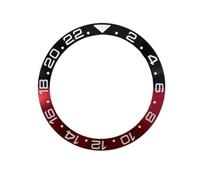 PSDFJAD ZHGUIMING Anillo de Reloj de 40mm, Inserto de Bisel de cerámica for Accesorios de Caja de Reloj secundario de 43mm, diámetro Interior de 31,6mm(NO11)