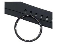 PSDFJAD ZHGUIMING Anillo de Sombra Interior, Anillo de capítulo de Reloj de 32,3mm for Movimiento NH35/NH36, Accesorios de Reloj OD 32,3mm ID 29,5mm, Bisel de Reloj(Scale Orange)