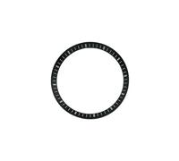 PSDFJAD ZHGUIMING Anillo del capítulo del Reloj de 32,1mm, Caja de Reloj NH35, Anillo de Sombra Interior de Cobre for Movimiento NH35 NH36, Piezas de reparación de Bisel de Reloj Modificado(Schwarz)