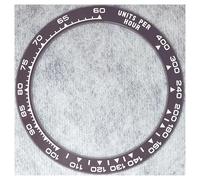 PSDFJAD ZHGUIMING Bisel de cerámica Inclinado de 39,3mm x 31,5mm, módulo de inserción, Accesorios for Reloj, Bisel de Reloj(BTC393-104)