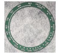 PSDFJAD ZHGUIMING Bisel de cerámica Inclinado de 39,3mm x 31,5mm, módulo de inserción, Accesorios for Reloj, Bisel de Reloj(BTC393-108)