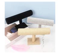 PSDFJAD ZHGUIMING Cadena de joyería, Diadema, Reloj, Collar, Pulsera, Soporte de exhibición, Soporte for Estante, Barra en T, Soporte de exhibición for Pulsera, Expositor de Reloj(Gray 2pcs)