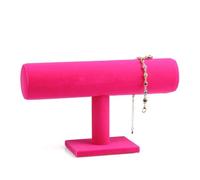 PSDFJAD ZHGUIMING Cadena de joyería, Diadema, Reloj, Collar, Pulsera, Soporte de exhibición, Soporte for Estante, Barra en T, Soporte de exhibición for Pulsera, Expositor de Reloj(Ro)