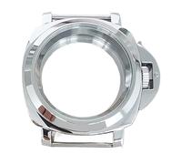 PSDFJAD ZHGUIMING Caja de reloj de 40 mm de acero inoxidable con asa for accesorios de reloj con movimiento NH35 NH36 4R 7S(Polished Case)