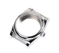 PSDFJAD ZHGUIMING Caja de reloj de acero inoxidable 316 resistente al agua con borde redondeado y diseño pulido de 36 mm y 39 mm for movimiento NH35A, NH36, NH34, SKX007 MODs(3,39mm)