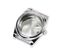 PSDFJAD ZHGUIMING Caja de reloj de acero inoxidable 316 resistente al agua con borde redondeado y diseño pulido de 36 mm y 39 mm for movimiento NH35A, NH36, NH34, SKX007 MODs(2,39mm)