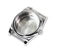 PSDFJAD ZHGUIMING Caja de reloj de acero inoxidable 316 resistente al agua con borde redondeado y diseño pulido de 36 mm y 39 mm for movimiento NH35A, NH36, NH34, SKX007 MODs(1,36mm)