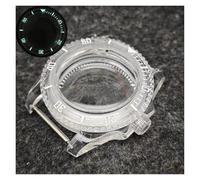 PSDFJAD ZHGUIMING Caja de reloj luminosa verde de 40 mm, accesorios de reloj de acrílico transparente, caja modificada for movimiento NH35/NHH36/4R(1 out of 4 scale)
