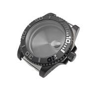 PSDFJAD ZHGUIMING Caja de reloj NH35 de 40 mm, color negro, for movimiento NH35/36/8215/8200/2813, for reloj Submariner GMT, caja de cristal de zafiro(Black Case set-2)