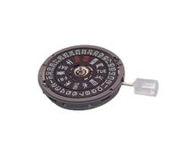 PSDFJAD ZHGUIMING Corona de Movimiento NH35 NH36 a Las 3,0 3,8 4,1 en Punto, Movimiento mecánico automático de Alta precisión, Piezas de Pulsera de Reloj(Verde)