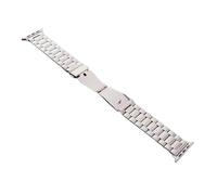 PSDFJAD ZHGUIMING Correa de acero inoxidable for reloj, 46mm, 49mm, 40/44mm, 42mm, 41m/45mm, pulsera de Metal 2 Series 10 9 8 7 SE 6 5 4(Starlight,42 44 45 46 49mm)