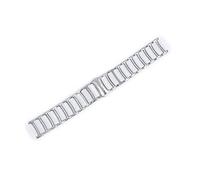 PSDFJAD ZHGUIMING Correa de cerámica C08 Entre Acero Inoxidable de 20 mm y 22 mm for Reloj GT2/watch 2pro/Watch(Bianco,22mm)
