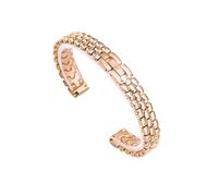 PSDFJAD ZHGUIMING Correa de reloj de acero inoxidable sólida for mujer, tamaño pequeño, 6 mm, 8 mm, 10 mm, 12 mm, 14 mm y 16 mm(Gose gold,12mm)