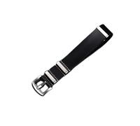 PSDFJAD ZHGUIMING Correa de reloj de cuero genuino Correa de reloj de 18 mm, 20 mm, 22 mm y 24 mm Correa vintage Pulseras de piel de vaca Correas de reloj de repuesto(Black(silver),22mm)