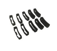 PSDFJAD ZHGUIMING Correa de Silicona de 22mm for 7, 6, 6Pro, 5, Correa de Goma, Forerunner935/955/965, 2, Accesorios de Hebilla de Reloj(10PCS)