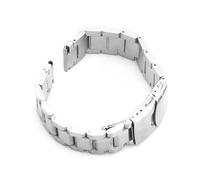 PSDFJAD ZHGUIMING Correas de Reloj de Acero Inoxidable sólido de liberación rápida de 18 mm, 20 mm, 22 mm y 24 mm for Huawei GT3 Pro 46 42 mm, Pulsera de Metal(Silver 3 Beads,18mm)