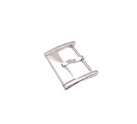 PSDFJAD ZHGUIMING En Lugar de Accesorios de Reloj de Cuero, Hebilla de Acero Fino, Correa de Reloj de Acero Inoxidable, Hebilla de Aguja, Accesorios de Reloj(18mm)