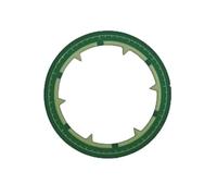 PSDFJAD ZHGUIMING Escala de Esfera de 28,5mm, Anillo de capítulo Interior, Reloj Hueco, Esfera de Mano Adaptada, Luminosa Verde for Movimiento NH35 NH36 NH38 NH70(Verde)