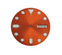 PSDFJAD ZHGUIMING Esfera de 28,5 mm adecuada for el movimiento NH36, se puede personalizar la esfera del calendario, fecha, esfera luminosa C3, esfera del reloj(No.17)
