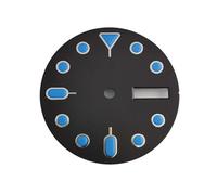 PSDFJAD ZHGUIMING Esfera de 28,5 mm adecuada for el movimiento NH36, se puede personalizar la esfera del calendario, fecha, esfera luminosa C3, esfera del reloj(No.21)