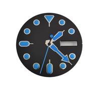 PSDFJAD ZHGUIMING Esfera de 28,5 mm adecuada for el movimiento NH36, se puede personalizar la esfera del calendario, fecha, esfera luminosa C3, esfera del reloj(No.26)
