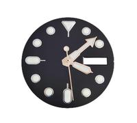PSDFJAD ZHGUIMING Esfera de 28,5 mm adecuada for el movimiento NH36, se puede personalizar la esfera del calendario, fecha, esfera luminosa C3, esfera del reloj(No.37)
