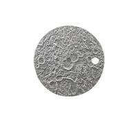 PSDFJAD ZHGUIMING Esfera de reloj de 28,5 mm con superficie de textura lunar y esferas de reloj con fecha única, accesorios de repuesto for movimiento NH35 NH36(Light gray)